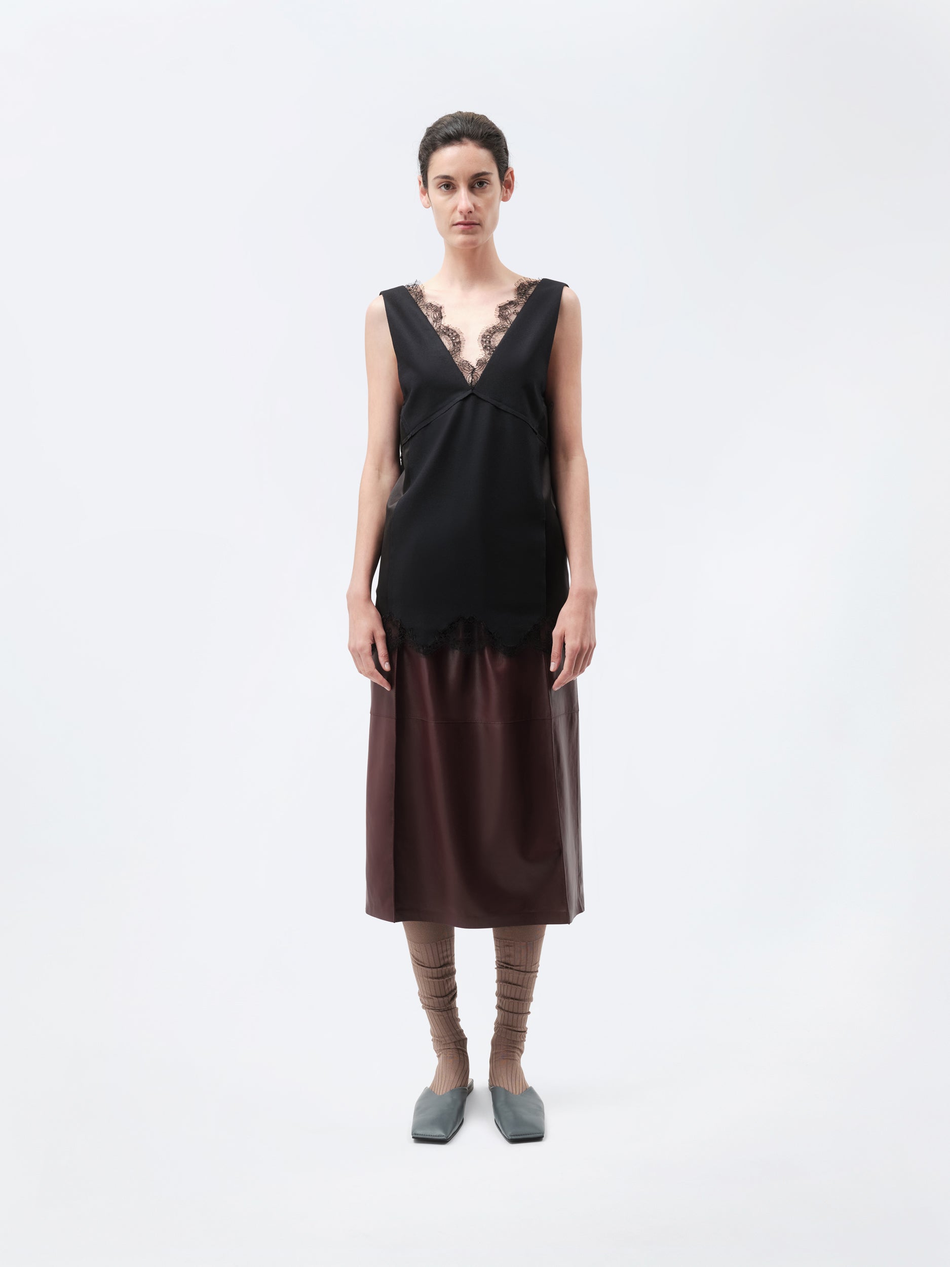 Top lingerie en flanelle