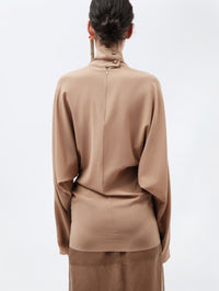 Blouse kimono en georgette stretch
