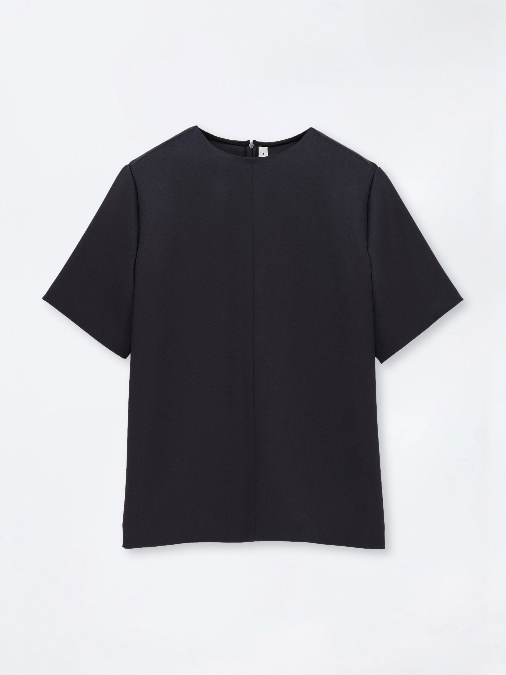 Top en satin double