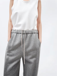 Pantalon de jogging en jersey de cachemire et coton
