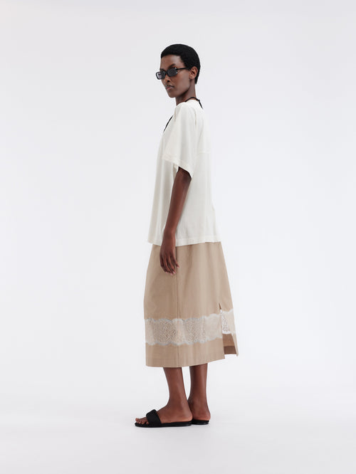 T-shirt in silk jersey