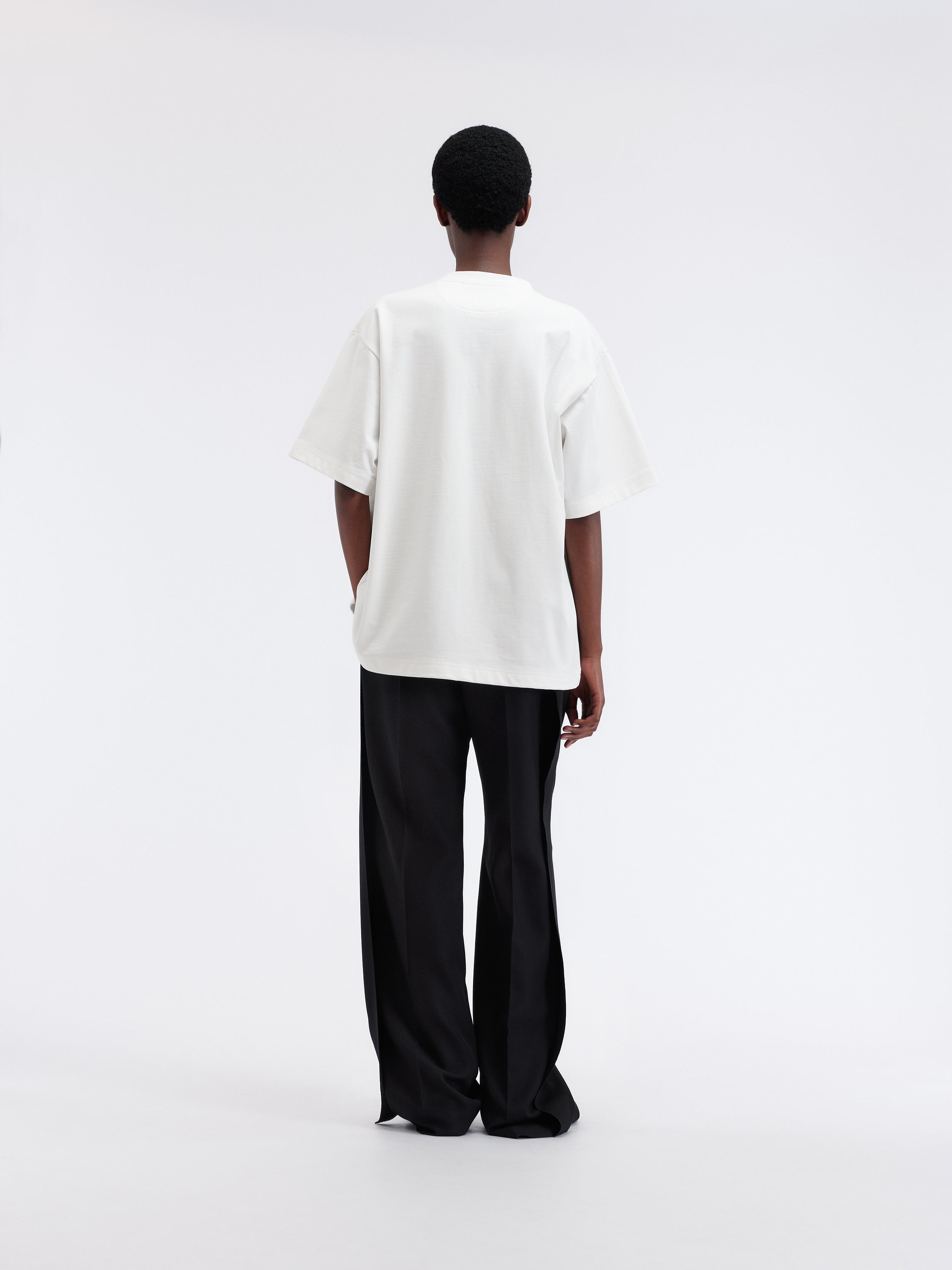 Kilt pin T-shirt in rustic jersey