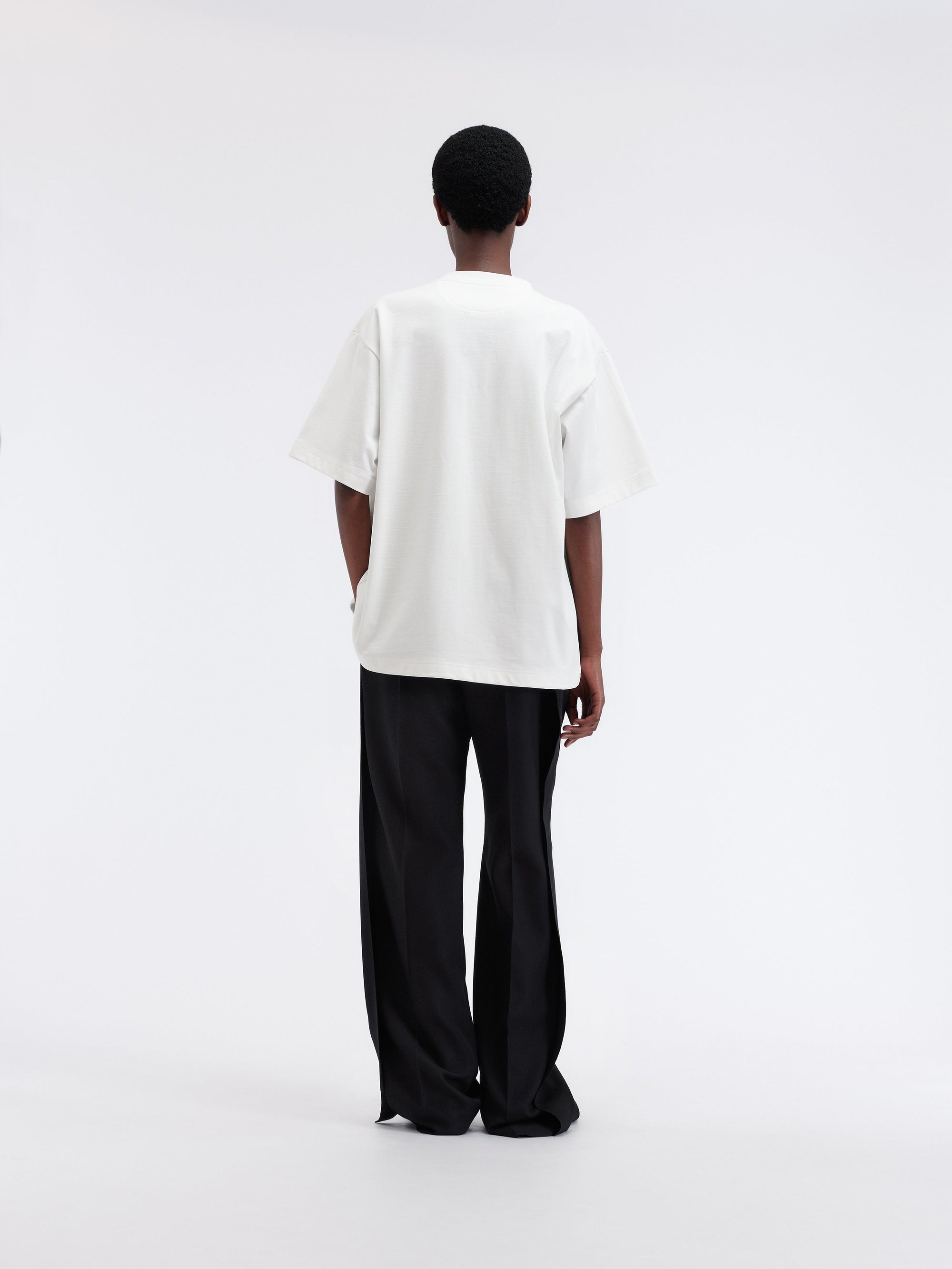 Kilt pin T-shirt in rustic jersey