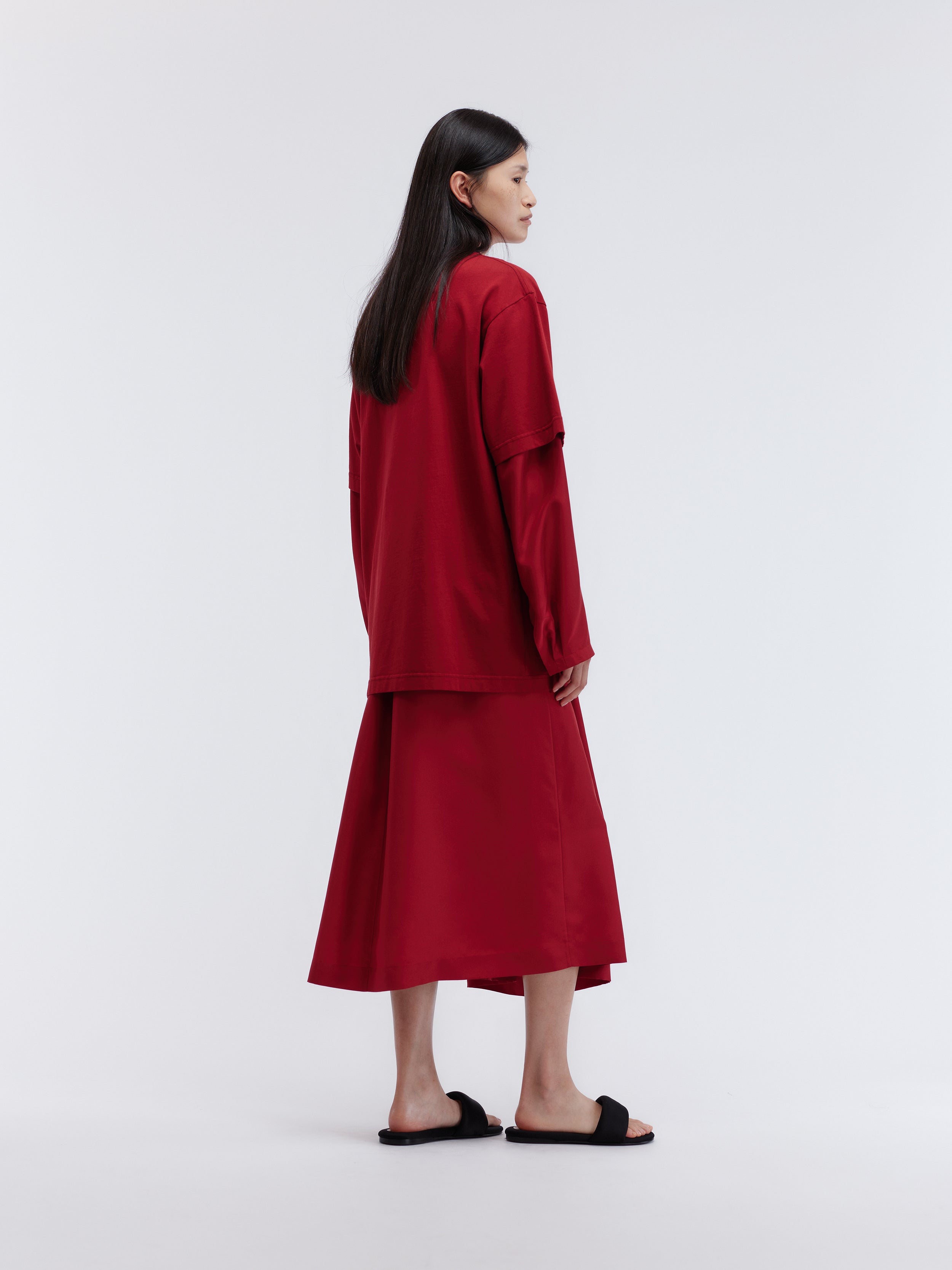 Carven logo T-shirt in compact jersey