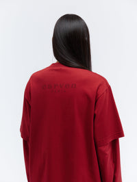 Carven logo T-shirt in compact jersey