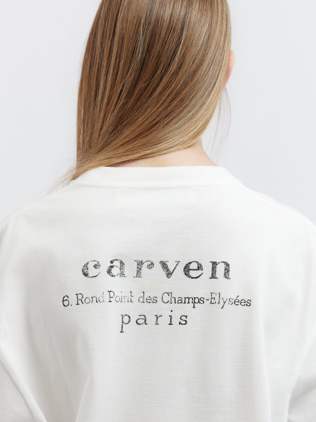 T-shirt signature en jersey épais