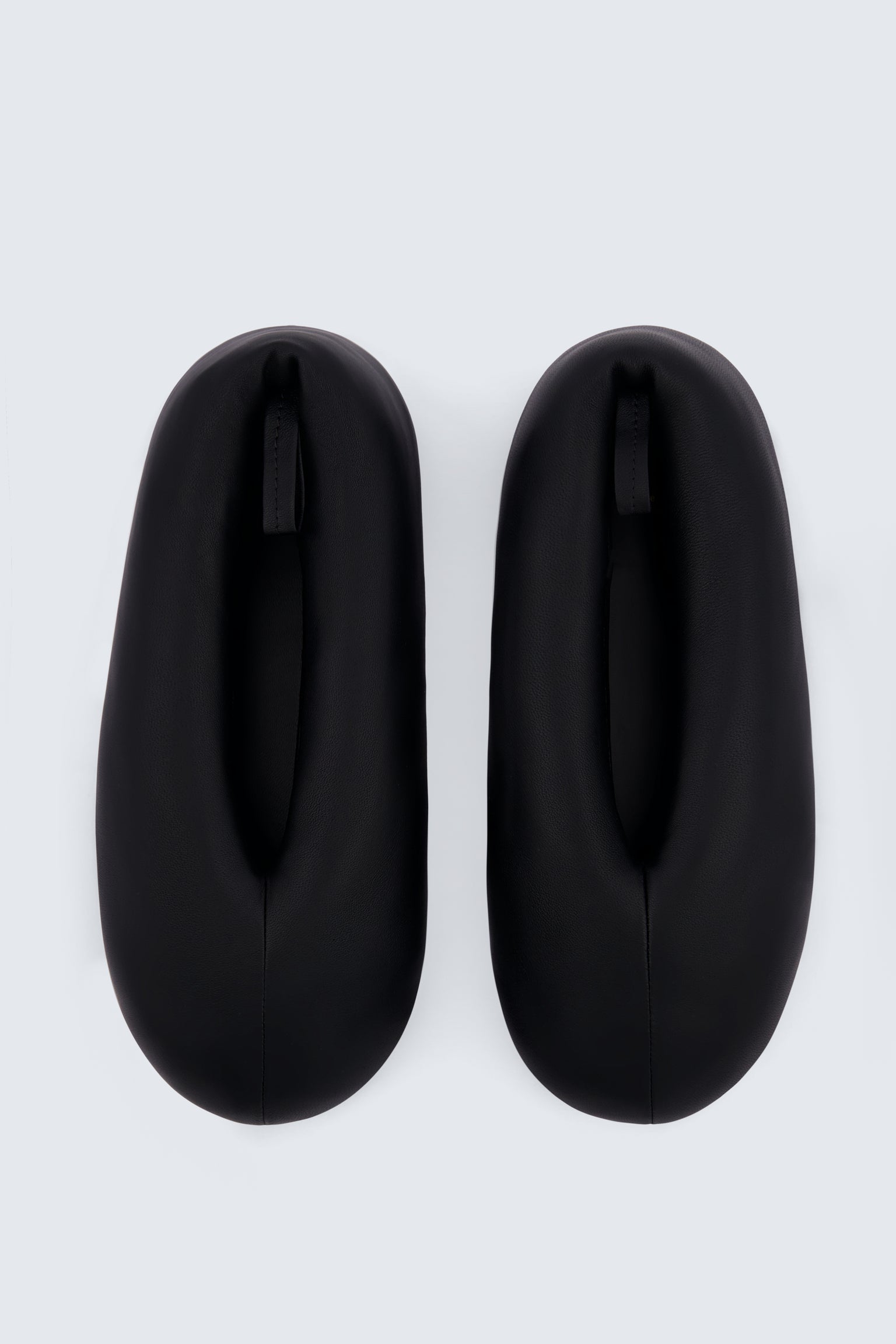 Ballerine Garnier ouatinée en cuir lisse