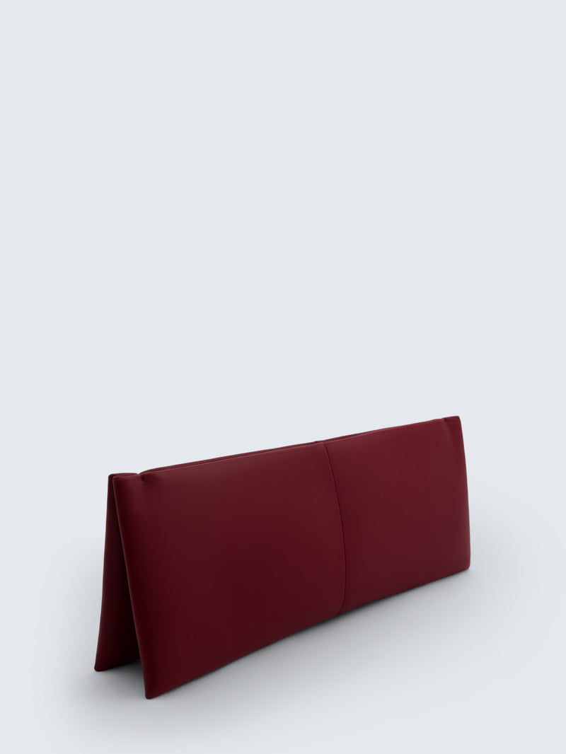 Louise flat clutch in nappa leather