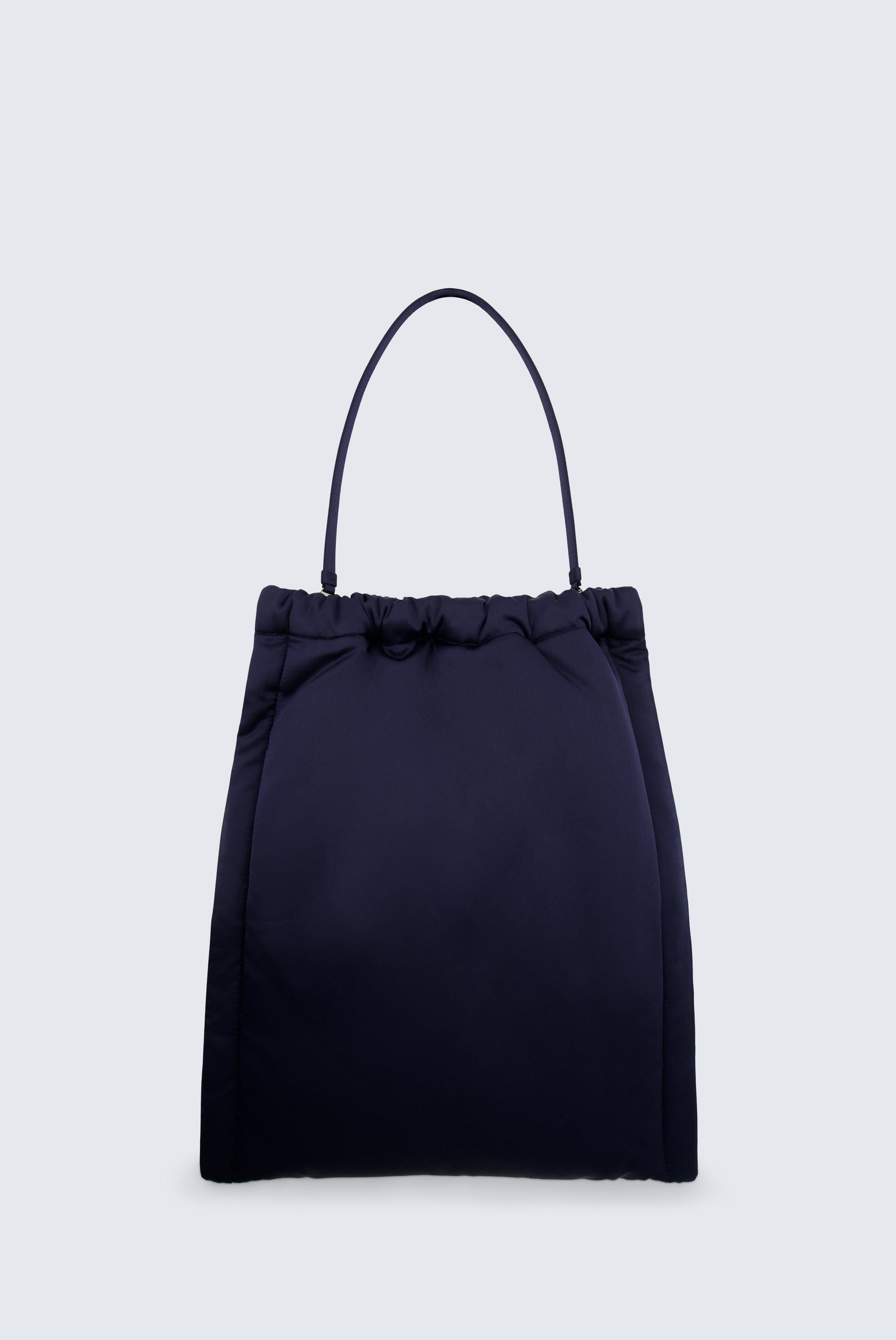 Navy satin handbag best sale