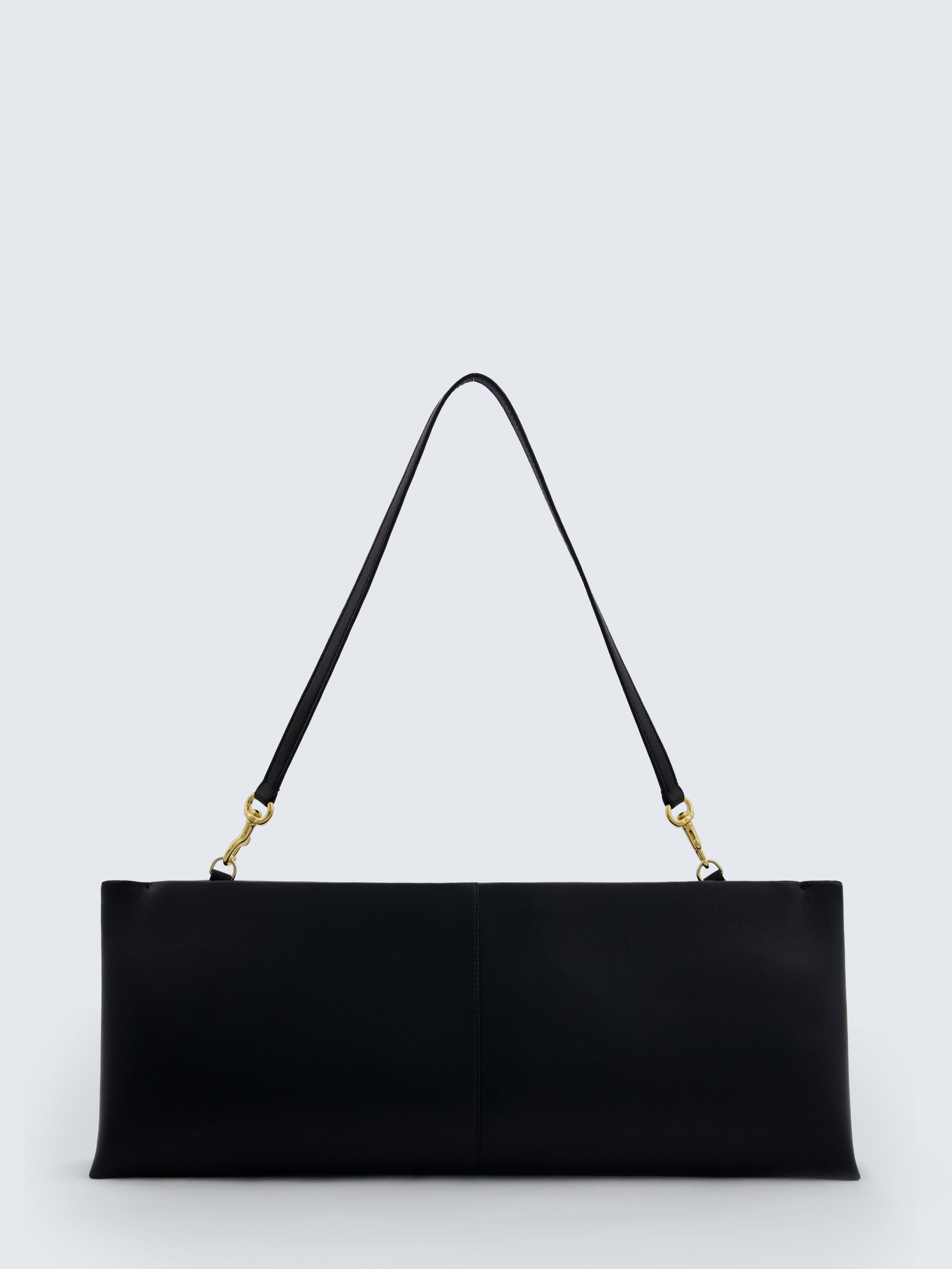 Louise flat clutch in nappa leather