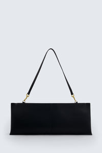 Louise flat clutch in nappa leather