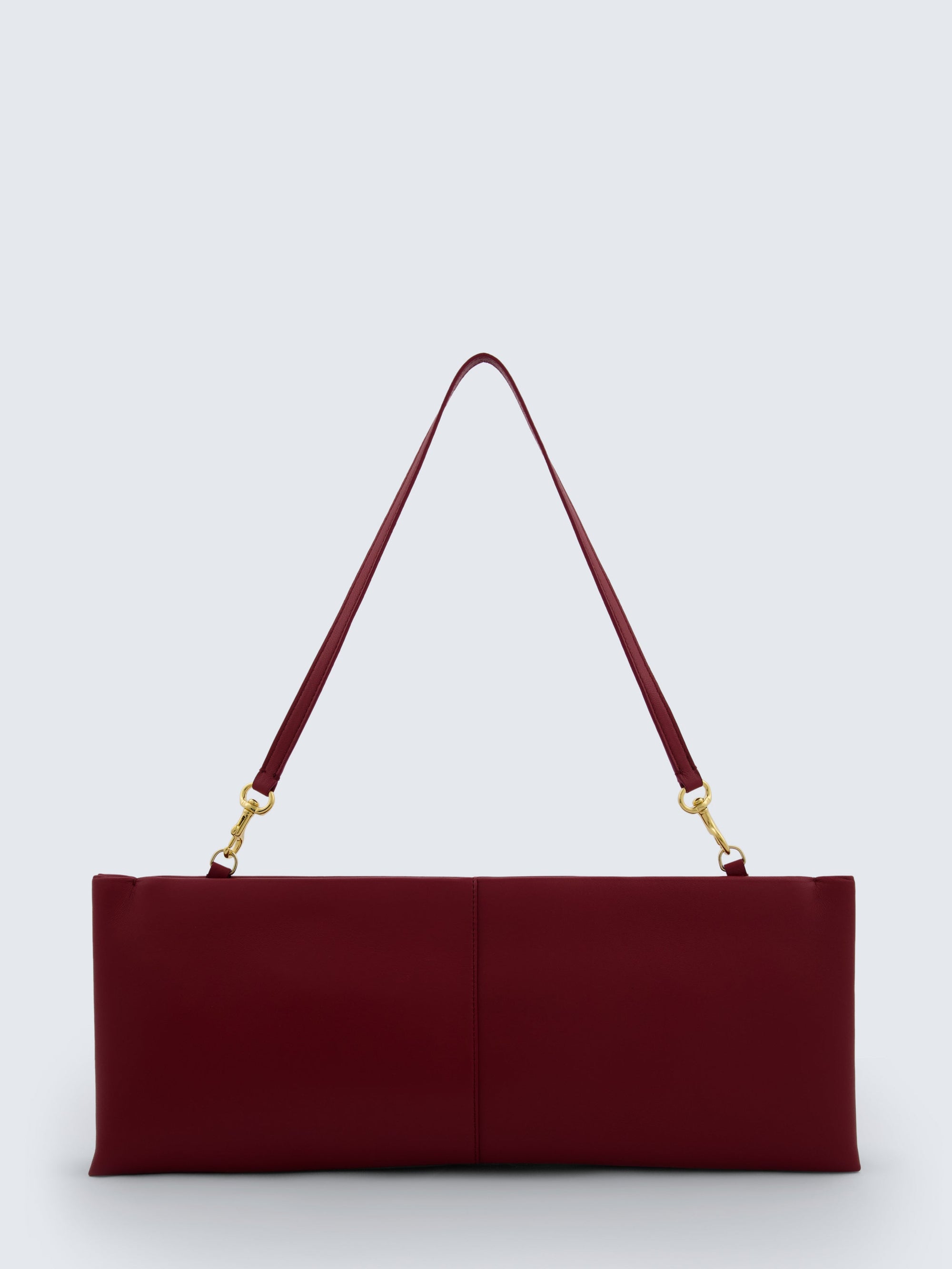 Louise flat clutch in nappa leather