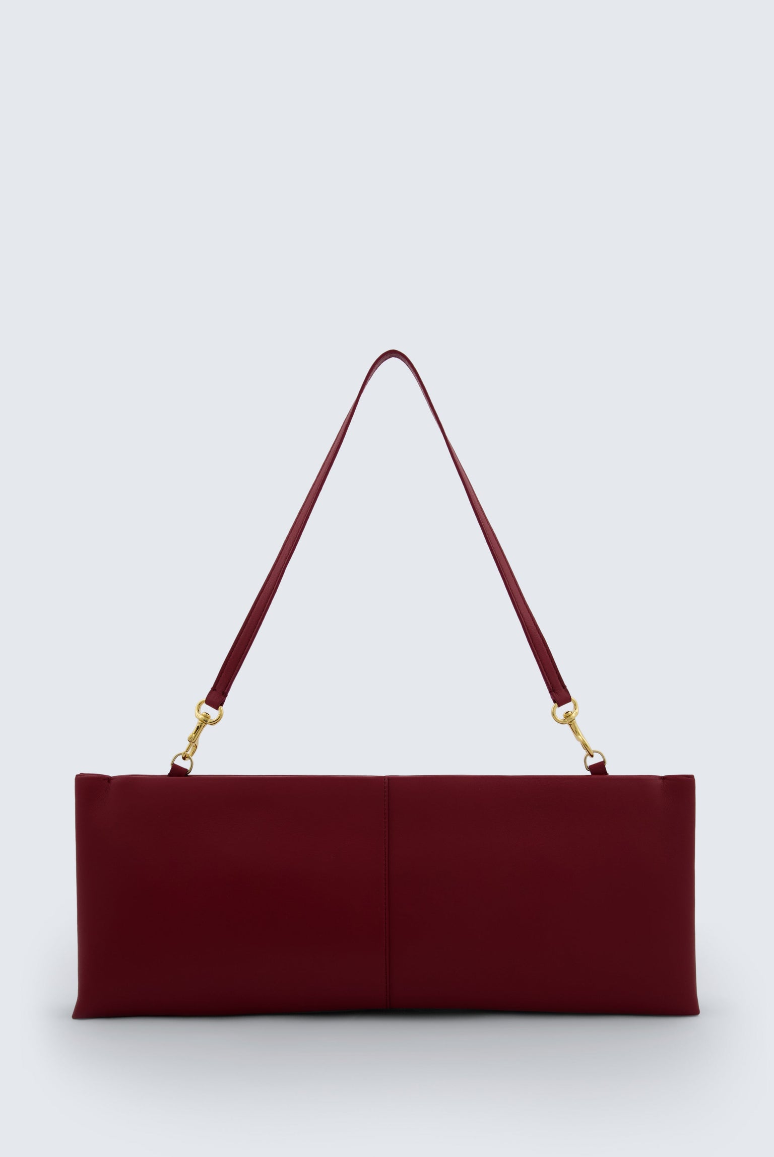 Louise flat clutch in nappa leather