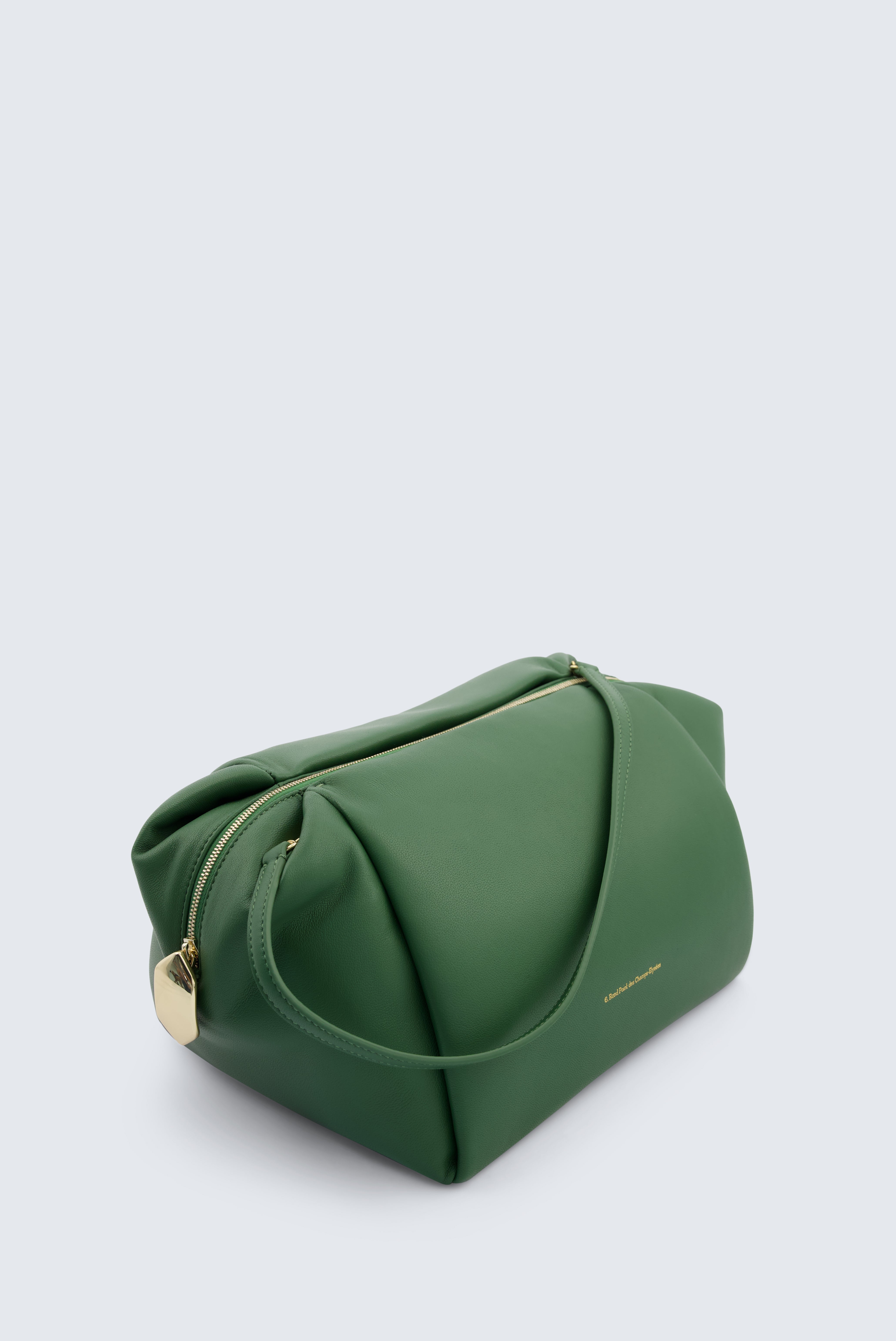 Carven factory Parfums Hunter Green Crossbody Bag