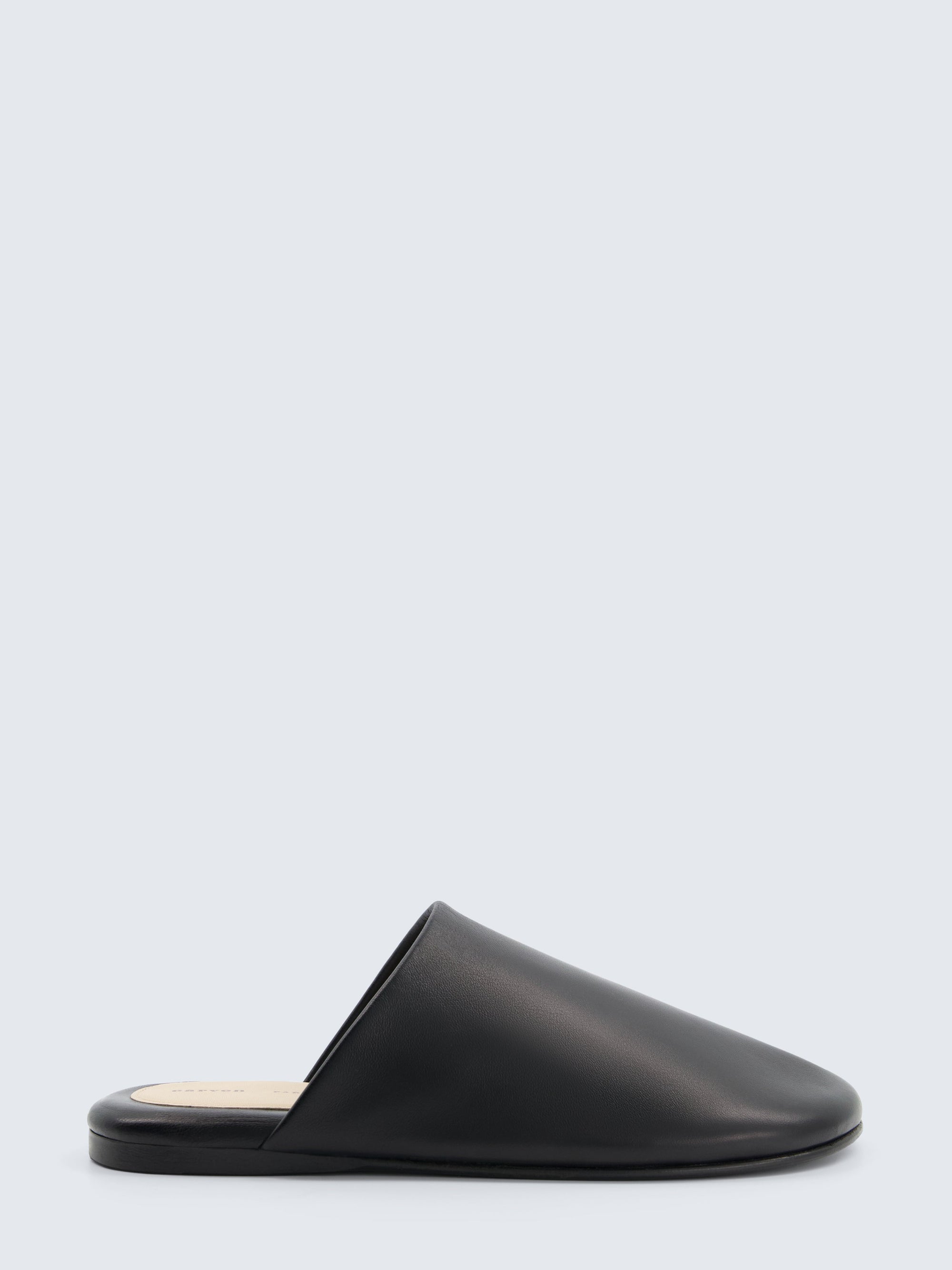 Mule Garnier en cuir