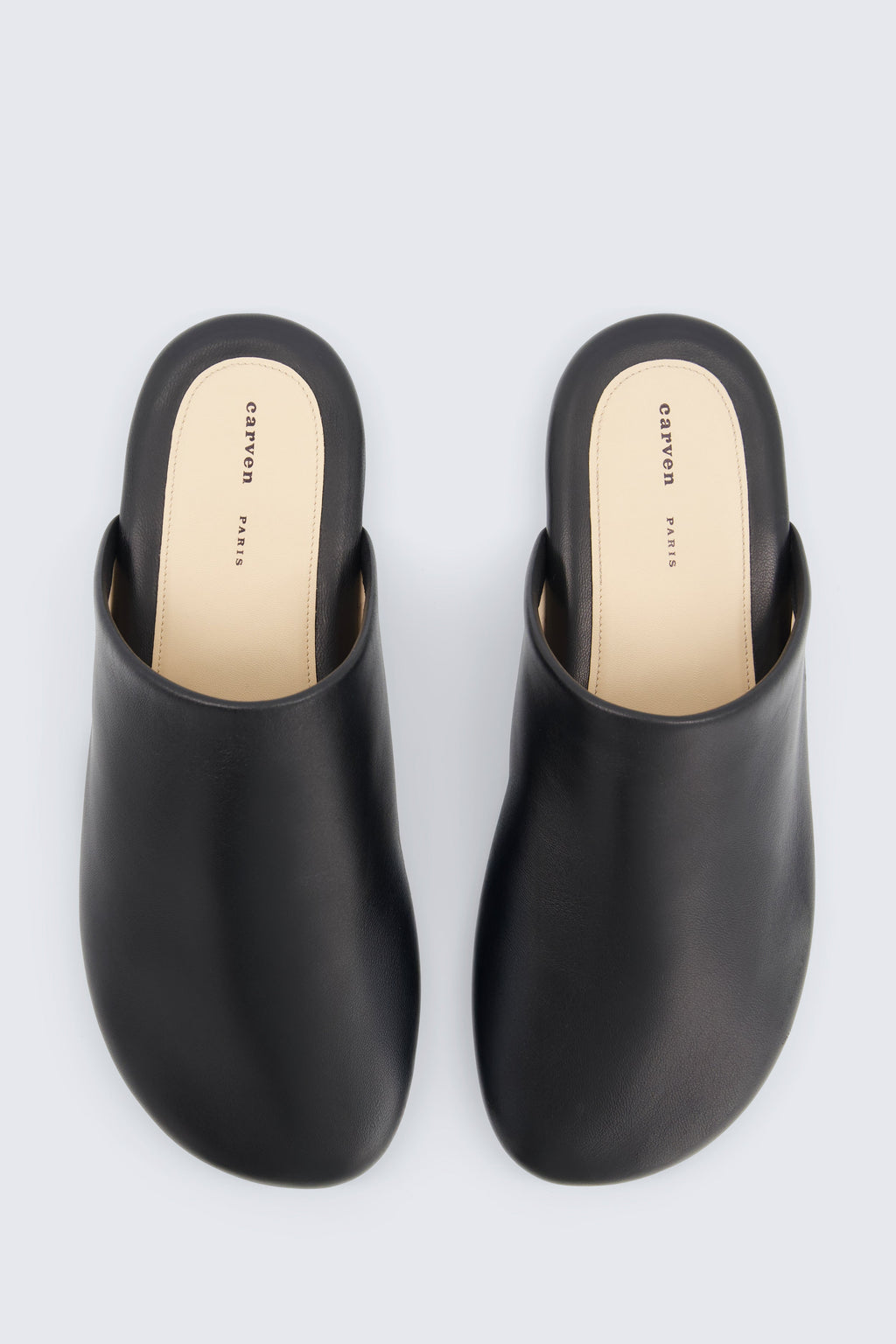 Mule Garnier en cuir
