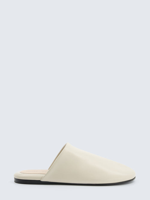 Garnier leather mule in nappa
