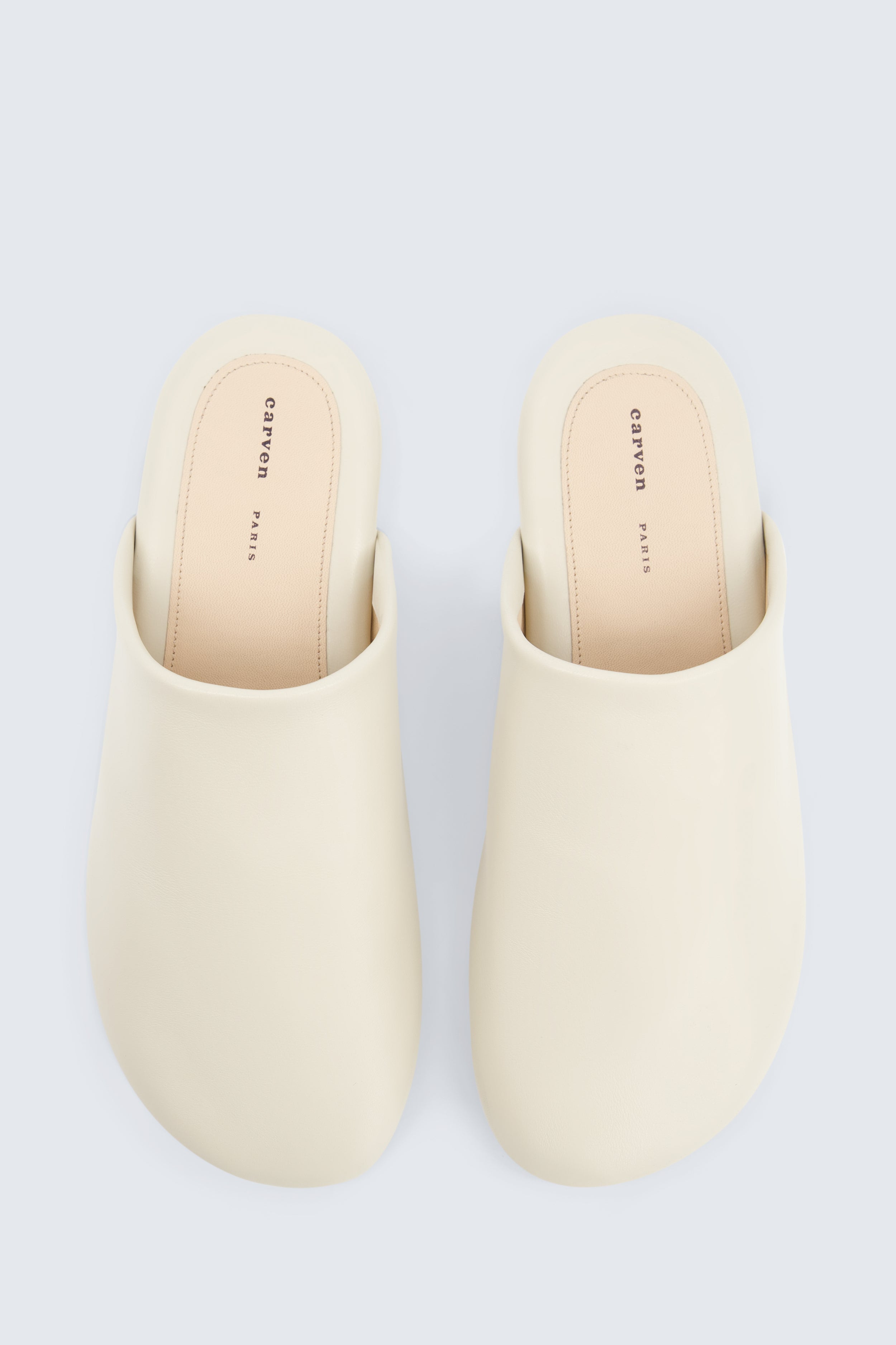 Mule Garnier en cuir