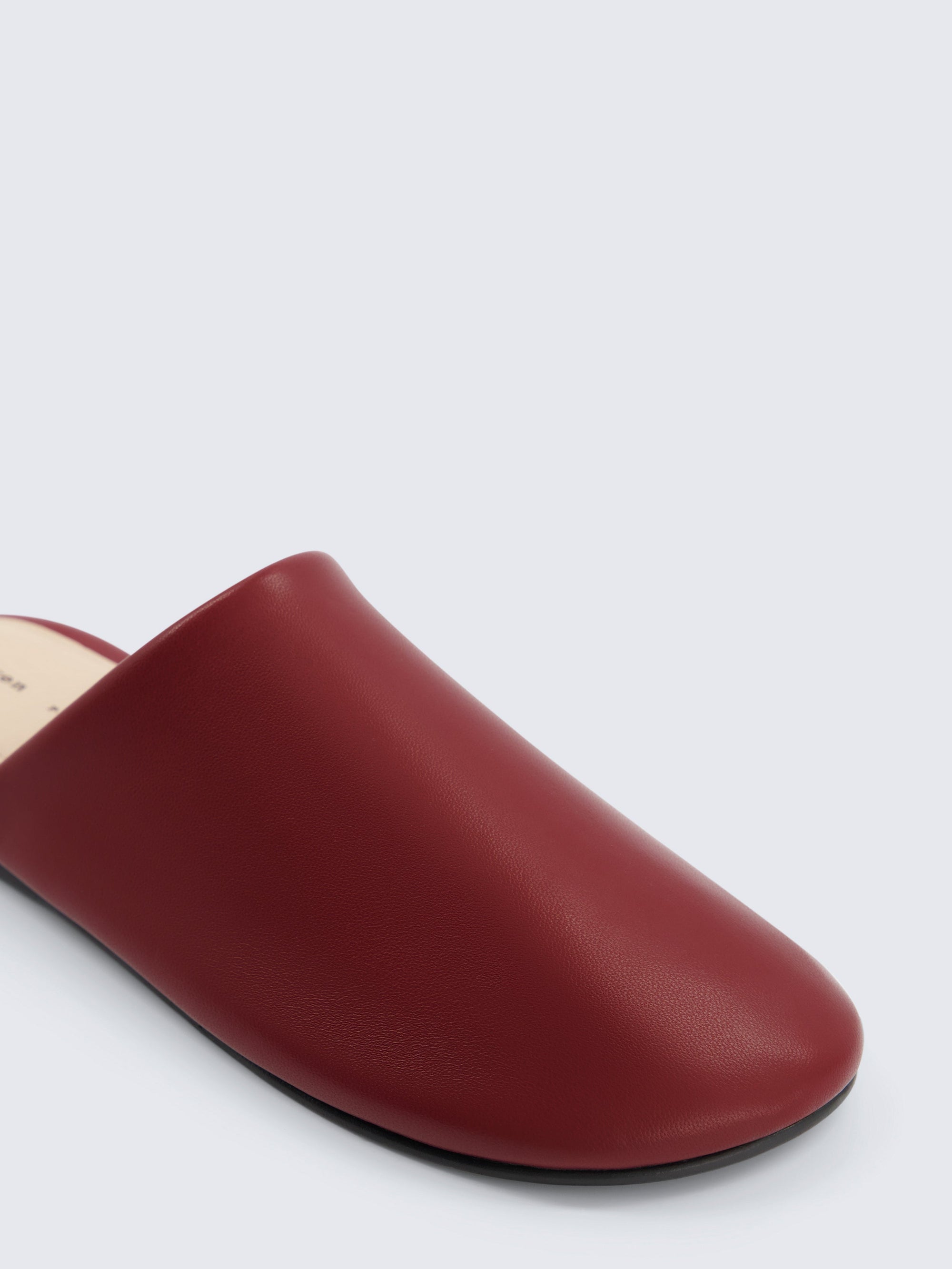 Mule Garnier en cuir