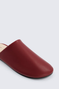 Mule Garnier en cuir