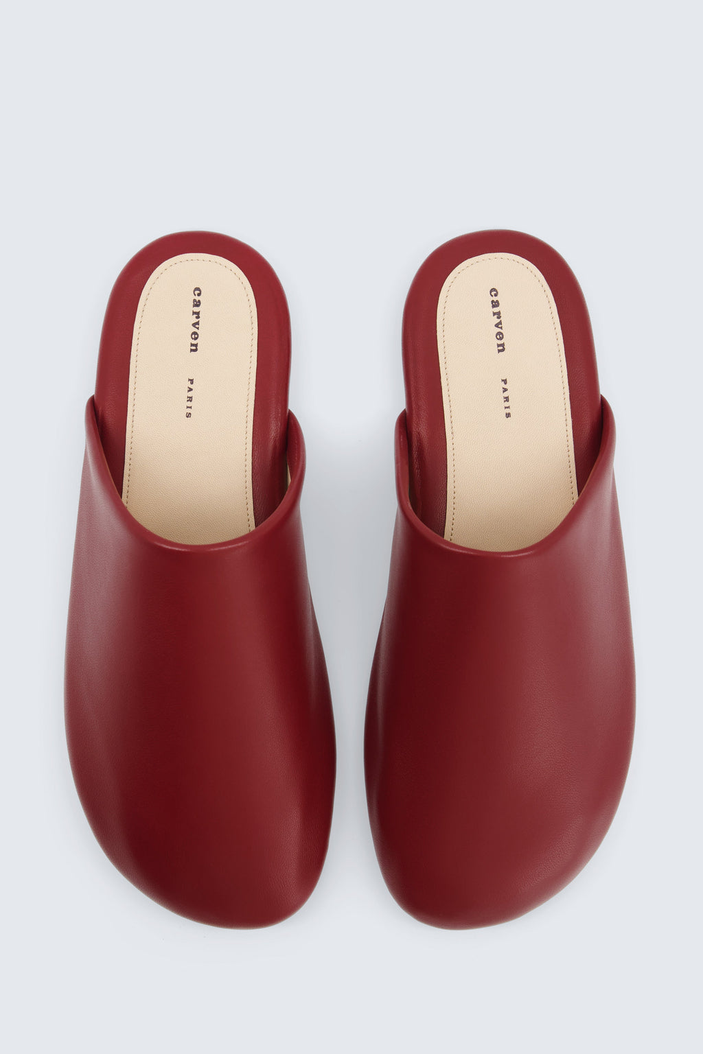 Mule Garnier en cuir