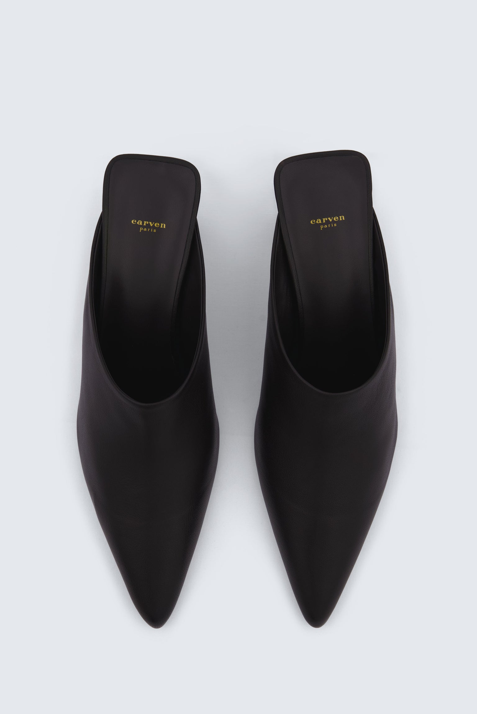 Rivoli mule in nappa leather