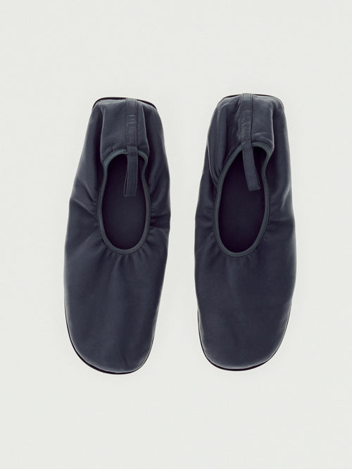 Garnier slipper in leather