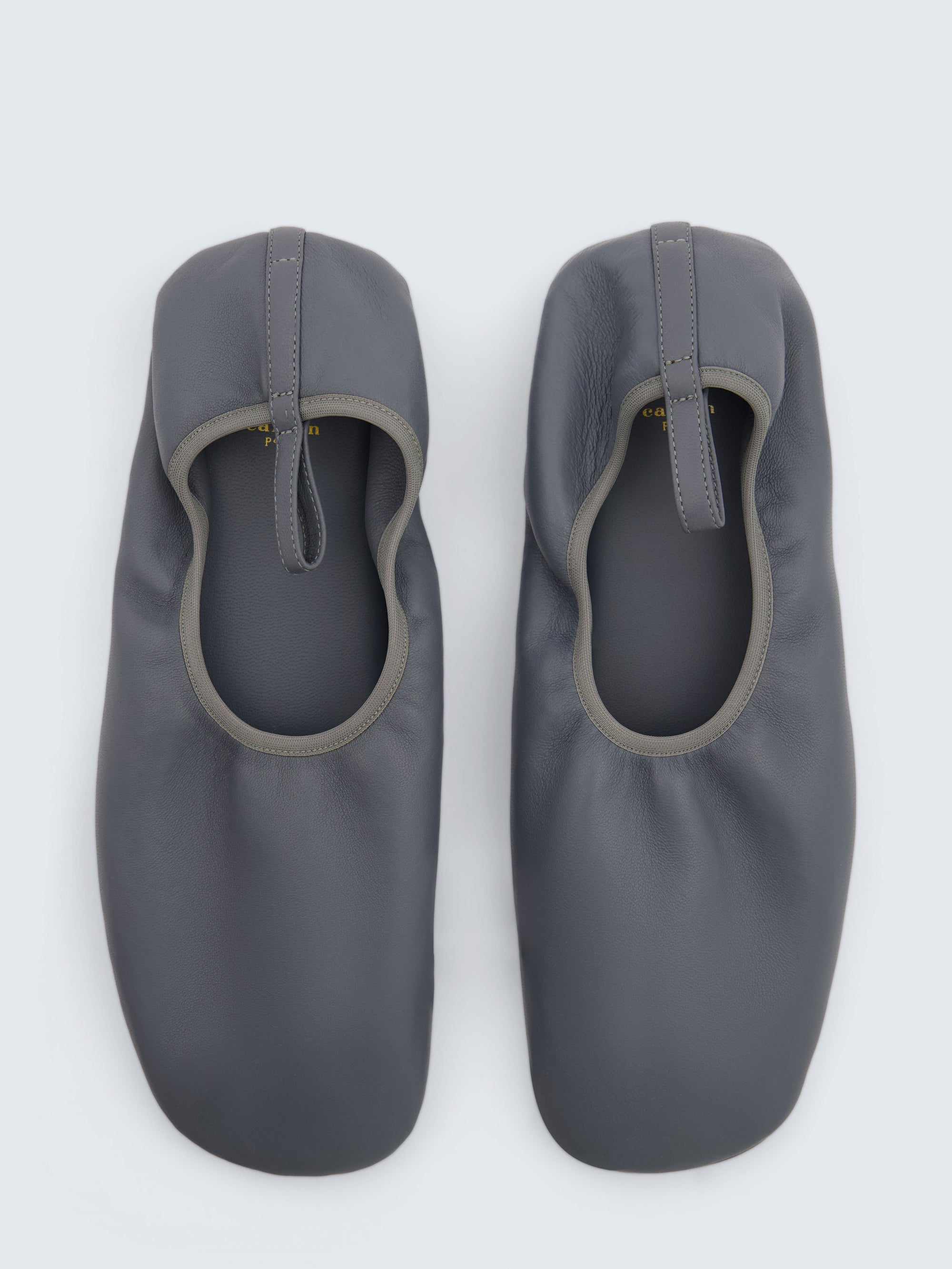 Garnier slipper in leather